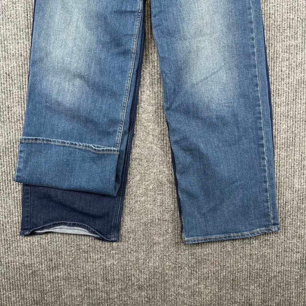 Lot 2 Old Navy Wow Wide Leg Jeans Womens Size 10 High Rise Stretch Denim - Picture 14 of 14